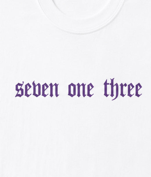 713 White Tee