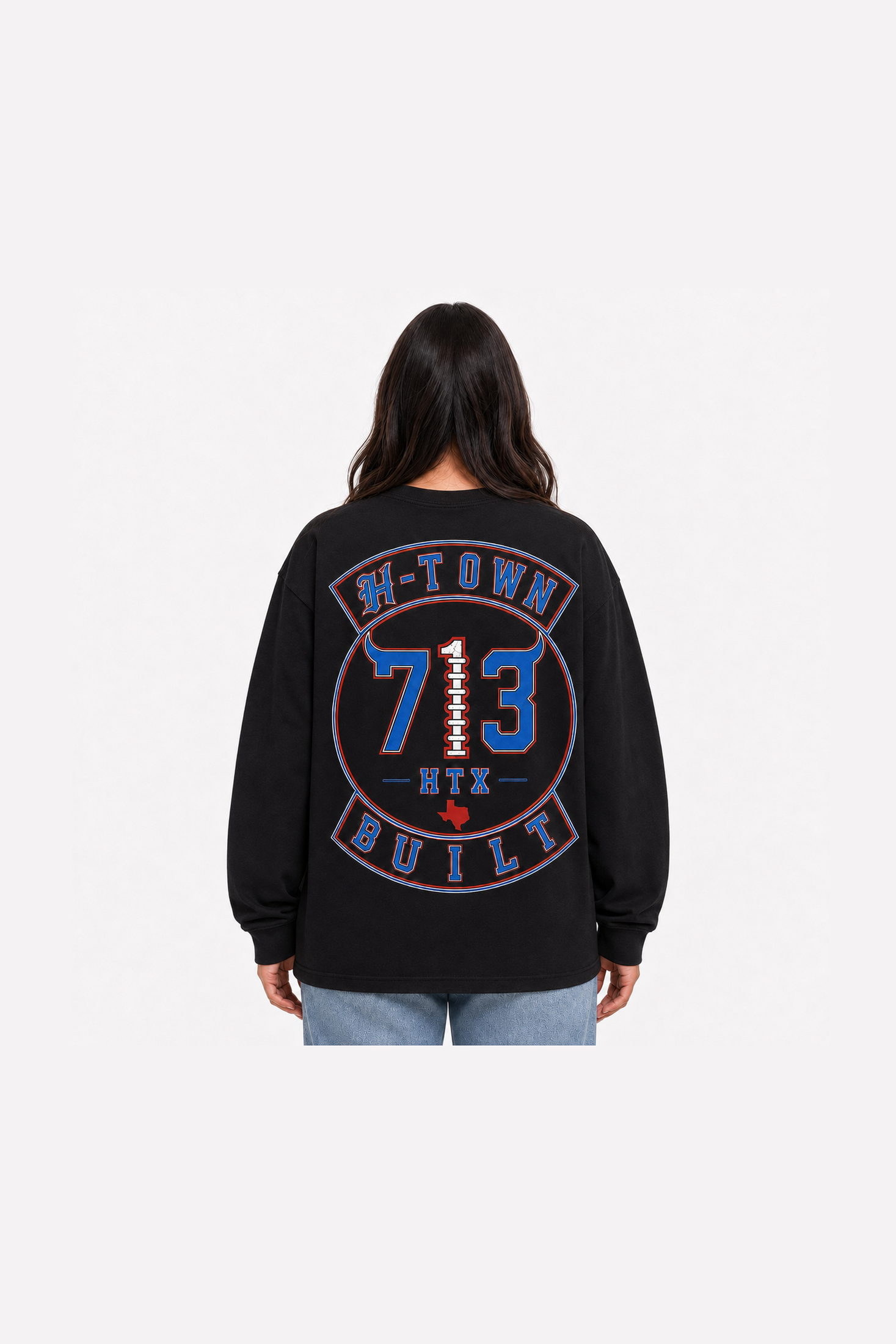 713 HTown Gridiron (Long Sleeve)